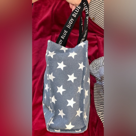 Judy Blue Blue Star Print Bag - Picture 4 of 14